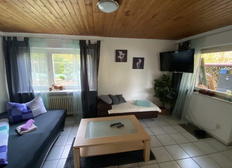 Karlsruhe Pfinztal Monteurwohnung Wohnlzimmer