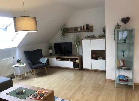 gehobene Ferienwohnung mit TV