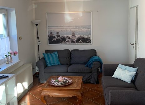 Wohnzimmer mit 2 Sofas